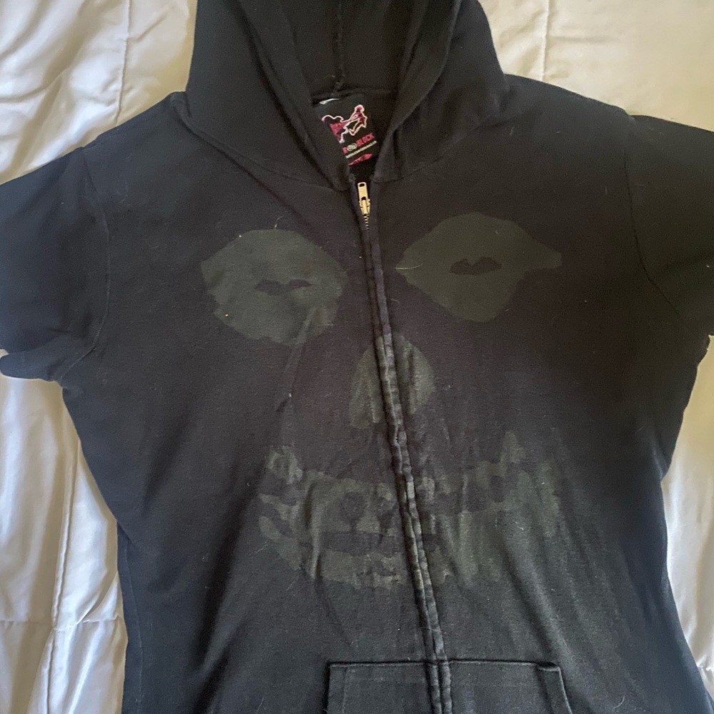 Vintage misfits short sleeve hoodie